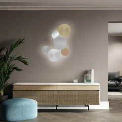 Paul Neuhaus LED-Akku-Wandleuchte braun^ Wandleuchten