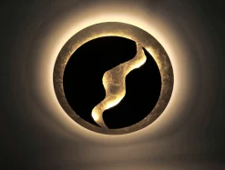 Deckenleuchten>Paul Neuhaus LED-Deckenleuchte 1flg braun