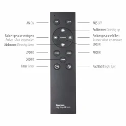 Paul Neuhaus LED-Deckenleuchte 1flg schwarz^ Deckenleuchten