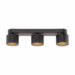 Paul Neuhaus LED-Deckenleuchte 3flg schwarz^ Deckenleuchten