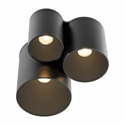 Paul Neuhaus LED-Deckenleuchte 3flg schwarz^ Deckenleuchten