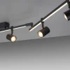 Deckenleuchten>Paul Neuhaus LED-Deckenleuchte 6flg schwarz