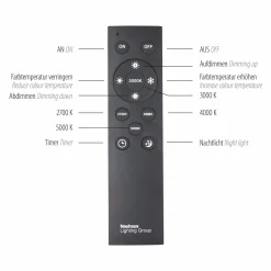 Deckenleuchten>Paul Neuhaus LED-Deckenleuchte 1flg schwarz