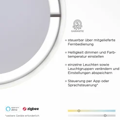 Paul Neuhaus LED-Deckenleuchte 1flg schwarz^ Deckenleuchten|Pendelleuchten
