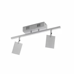 Paul Neuhaus LED-Deckenleuchte 2flg silberfarben^ Deckenleuchten
