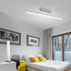 Paul Neuhaus LED-Deckenleuchte 3flg silberfarben^ Deckenleuchten
