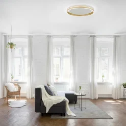 Deckenleuchten>Paul Neuhaus LED-Deckenleuchte 1flg goldfarben