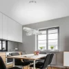 Pendelleuchten>Paul Neuhaus LED-Pendelleuchte 2flg silberfarben