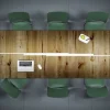 Pendelleuchten>Paul Neuhaus LED-Pendelleuchte 3flg schwarz