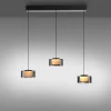 Paul Neuhaus LED-Pendelleuchte 3flg schwarz^ Pendelleuchten
