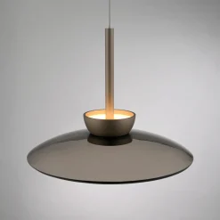 Pendelleuchten>Paul Neuhaus LED-Pendelleuchte 6flg braun