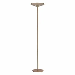 Paul Neuhaus LED-Stehleuchte 2flg braun^ Stehleuchten