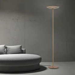 Paul Neuhaus LED-Stehleuchte 2flg braun^ Stehleuchten