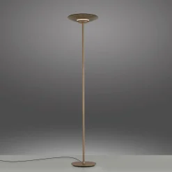 Paul Neuhaus LED-Stehleuchte 2flg braun^ Stehleuchten