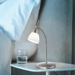 Tischleuchten>Paul Neuhaus LED-Tischleuchte 1flg silberfarben