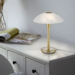 Paul Neuhaus LED-Tischleuchte 1flg goldfarben^ Tischleuchten