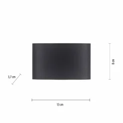 Paul Neuhaus LED-Wandleuchte 4flg schwarz^ Außenwandleuchten|Außenleuchten