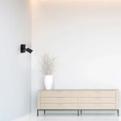 Deckenleuchten|Wandleuchten>Paul Neuhaus LED-Wandleuchte 1flg schwarz
