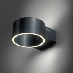 Paul Neuhaus LED-Wandleuchte 2flg grau^ Wandleuchten