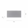 Außenwandleuchten|Außenleuchten>Paul Neuhaus LED-Wandleuchte 6flg silberfarben