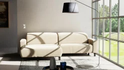 Sofas & Couches> Polstergarnitur beige
