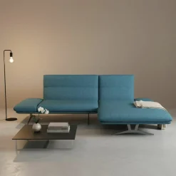 Sofas & Couches> Polstergarnitur blau