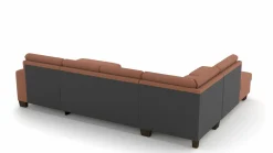 Sofas & Couches> Polstergarnitur braun