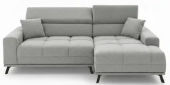 Sofas & Couches> Polstergarnitur grau