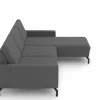 Sofas & Couches> Polstergarnitur grau