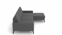 Sofas & Couches> Polstergarnitur grau