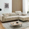 Sofas & Couches> Polstergarnitur grau