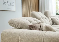 Sofas & Couches> Polstergarnitur grau