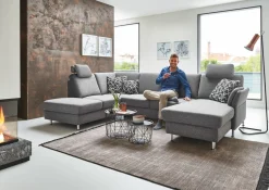 Polstergarnitur grau^ Sofas & Couches