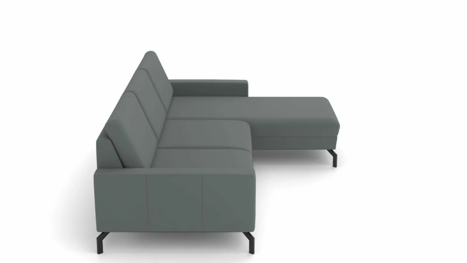 Sofas & Couches> Polstergarnitur grau