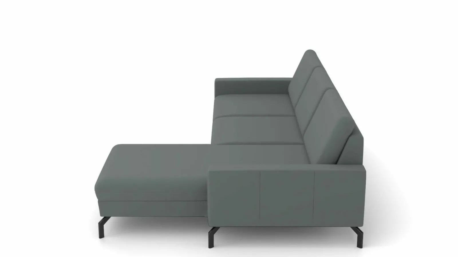 Sofas & Couches> Polstergarnitur grau