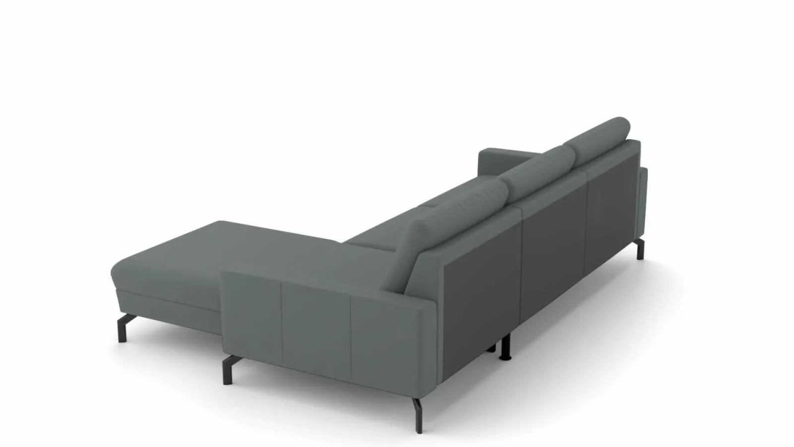 Sofas & Couches> Polstergarnitur grau