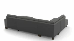 Sofas & Couches> Polstergarnitur grau