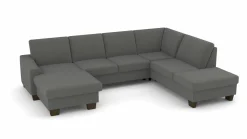 Polstergarnitur grau^ Sofas & Couches