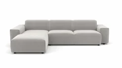 Polstergarnitur silberfarben^ Sofas & Couches