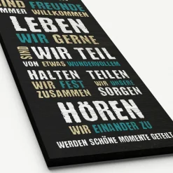 Wandbilder>Pro Art Keilrahmen 77x27cm mehrfarbig