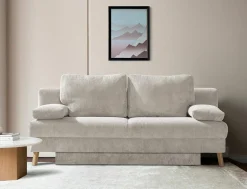 Querschläfer beige^ Sofas & Couches|Schlafsofas