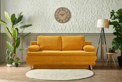 Querschläfer gelb^ Sofas & Couches|Schlafsofas