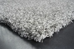 Ragolle Langflorteppich modern weißsilberfarben^ Hochflorteppiche|Moderne Teppiche
