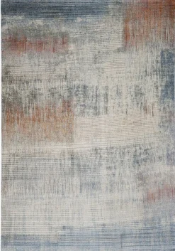 Ragolle Webteppich weißblaugrau^ Moderne Teppiche