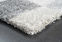 Ragolle Webteppich weißgrau^ Hochflorteppiche