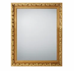 Rahmenspiegel goldfarben^ Spiegel