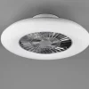 Pendelleuchten>Reality Leuchten Deckenventilator silberfarben