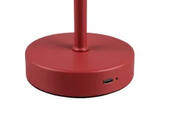 Akku Tischleuchten|Tischleuchten>Reality Leuchten LED - Akku - Tischleuchte 1flg rot