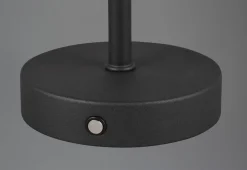 Reality Leuchten LED - Akku - Tischleuchte 1flg schwarz^ Tischleuchten