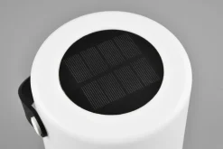 Außenleuchten|Solarleuchten>Reality Leuchten LED - Solar-Tischleuchte weiß